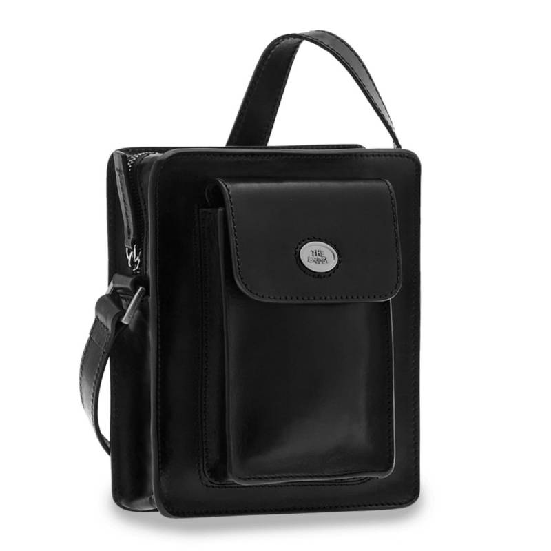 Story Uomo - Schultertasche Höhe 23 cm Schwarz von The Bridge