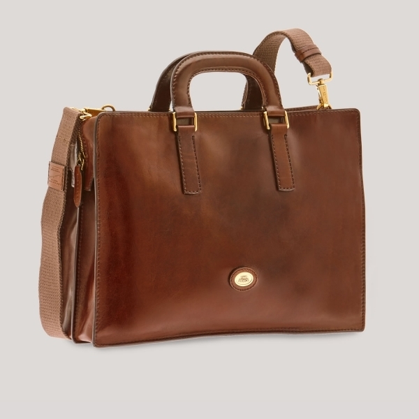 Story Uomo - Today Business Aktentasche 40 cm in Braun Story Uomo - Today Business Aktentasche 40 cm in Braun von The Bridge