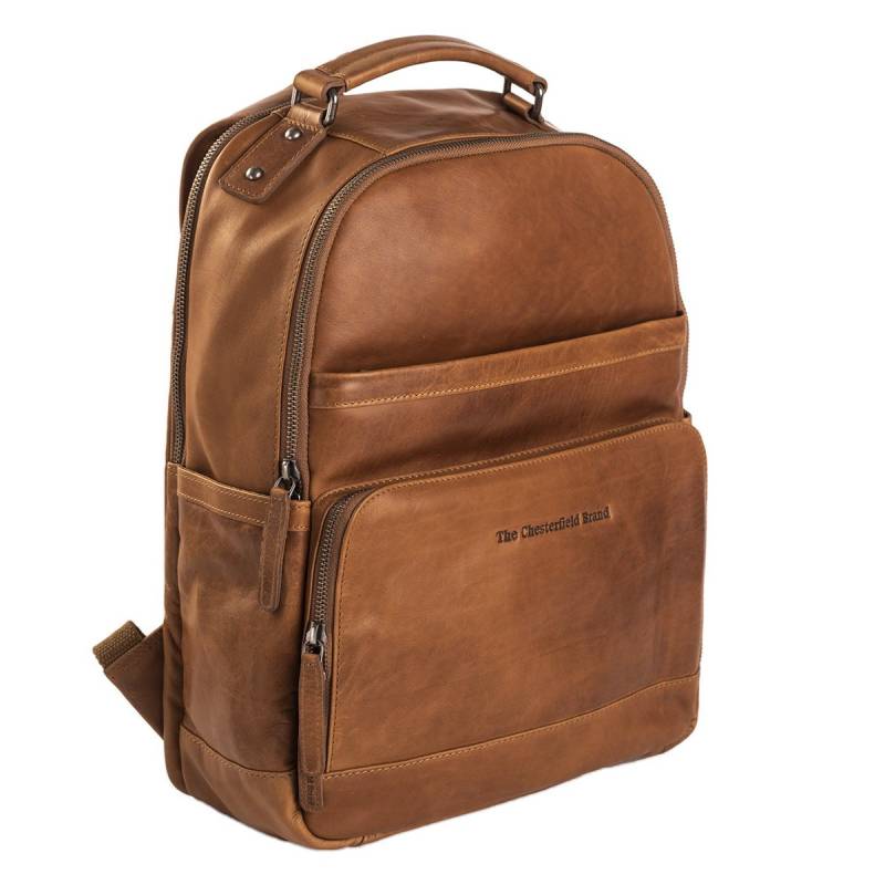 Austin - Laptoprucksack Leder, Cognac von The Chesterfield Brand