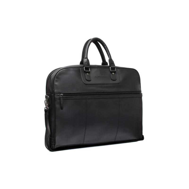 Josh - Kleidertasche Leder, Schwarz von The Chesterfield Brand