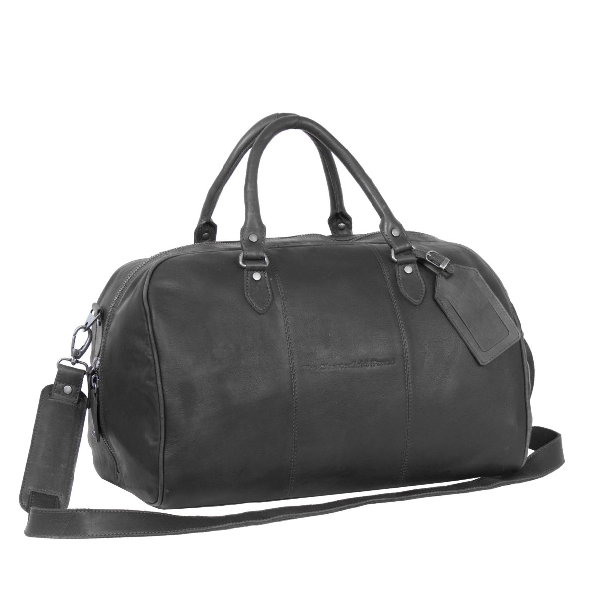 Liam - Reisetasche Leder, Schwarz von The Chesterfield Brand