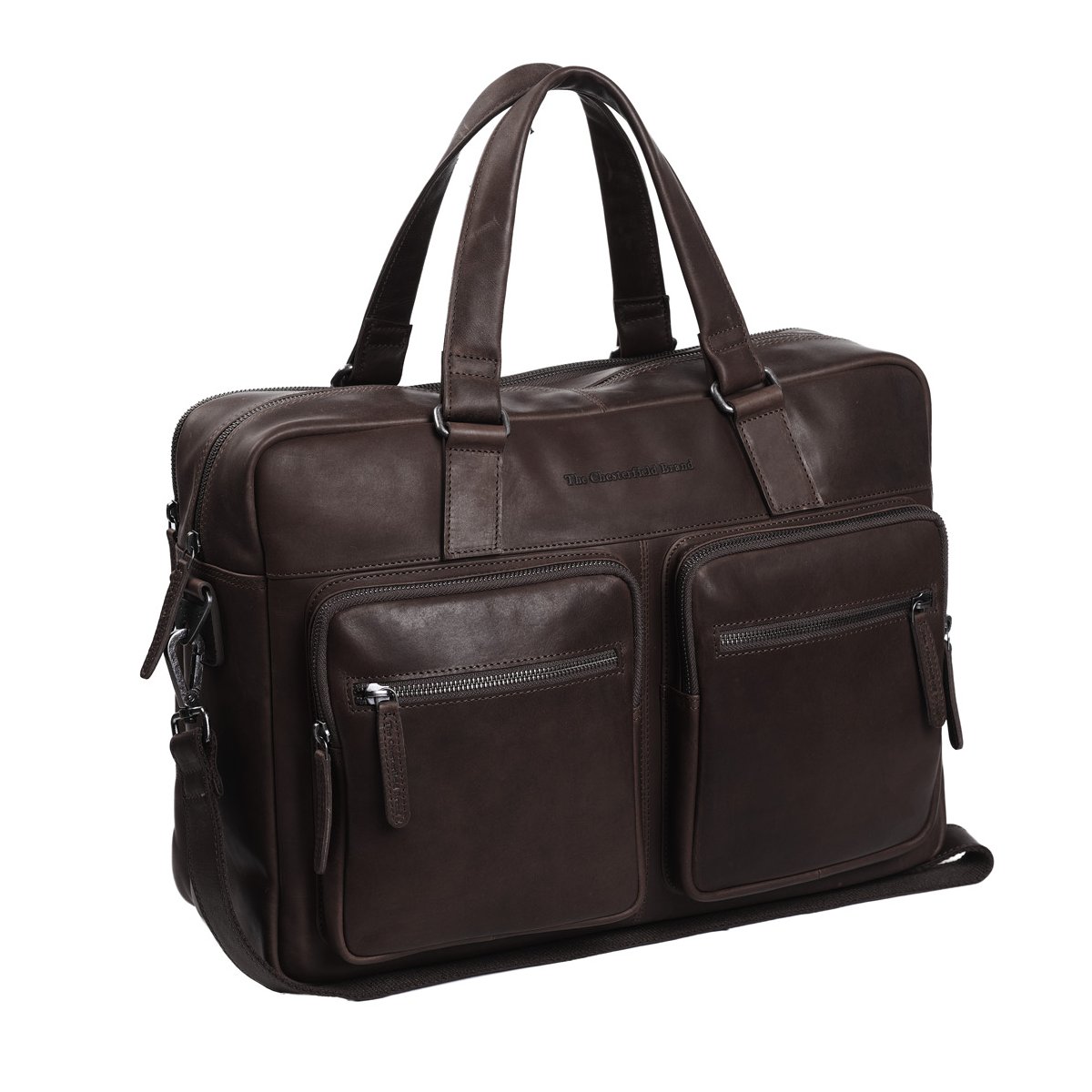 Misha - Laptoptasche 17" Leder, Braun von The Chesterfield Brand