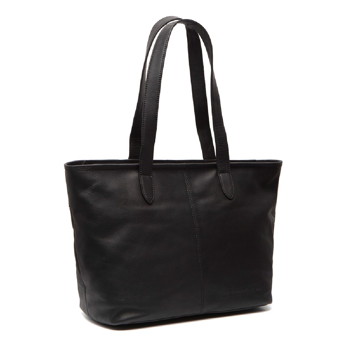 Monza - Shopper 14" Leder, Schwarz von The Chesterfield Brand