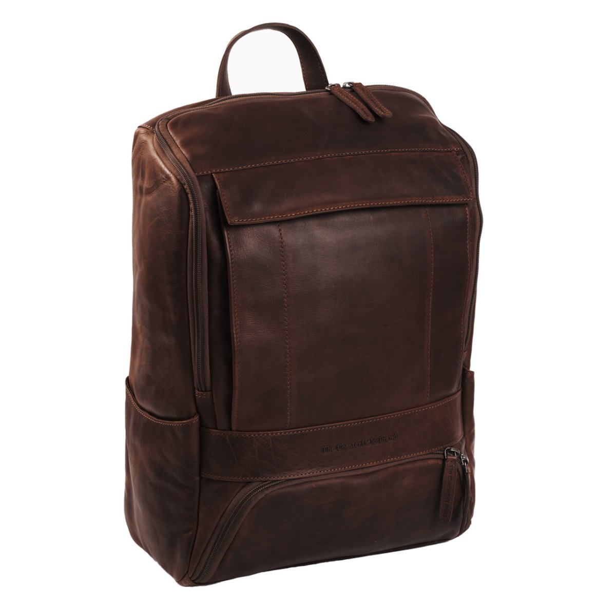 Rich - Laptoprucksack Leder, Braun von The Chesterfield Brand