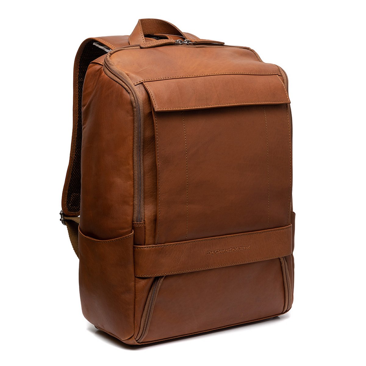 Rich - Laptoprucksack Leder, Cognac von The Chesterfield Brand