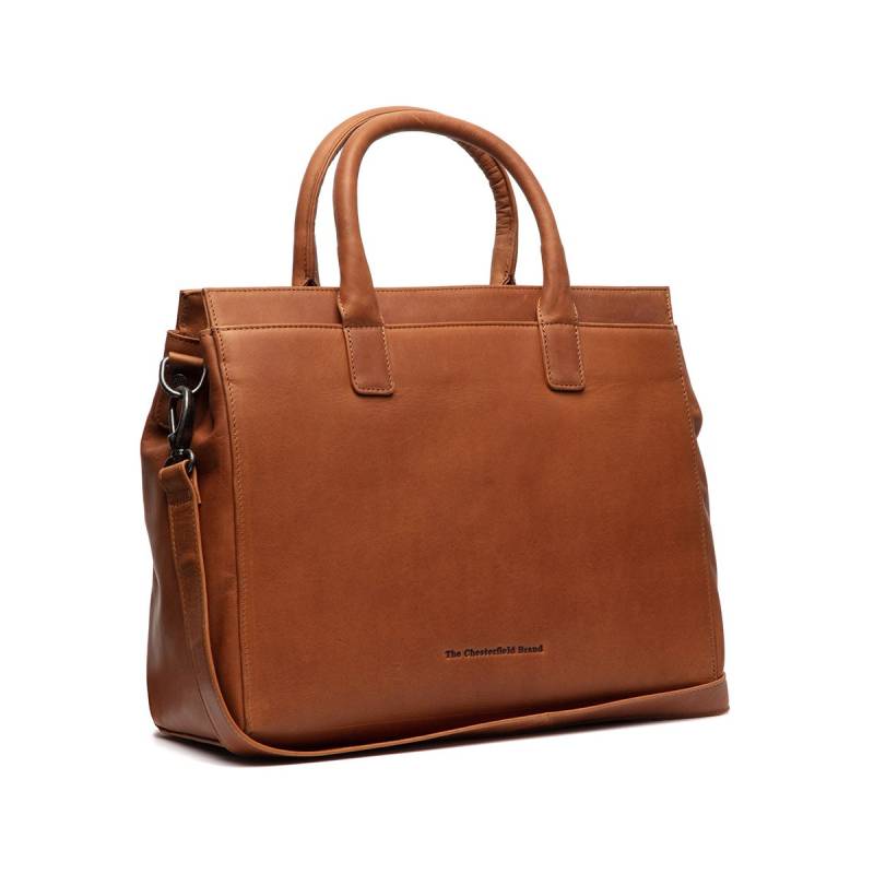 Rivera - Schultertasche 14" Leder, Cognac von The Chesterfield Brand