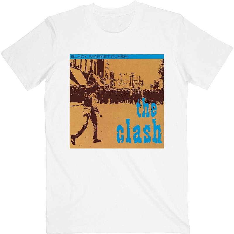 Black Market Tshirt Damen Weiss L von The Clash