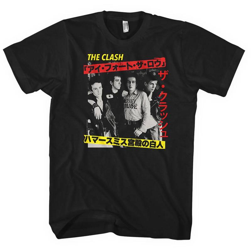 Kanji Tshirt Herren Schwarz M von The Clash