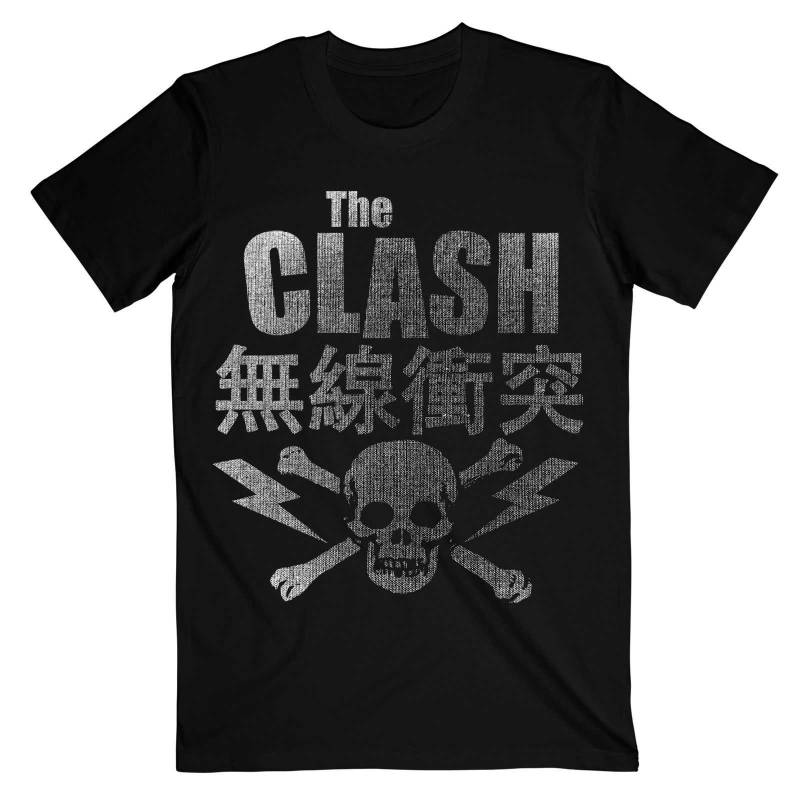 Tshirt Damen Schwarz XL von The Clash