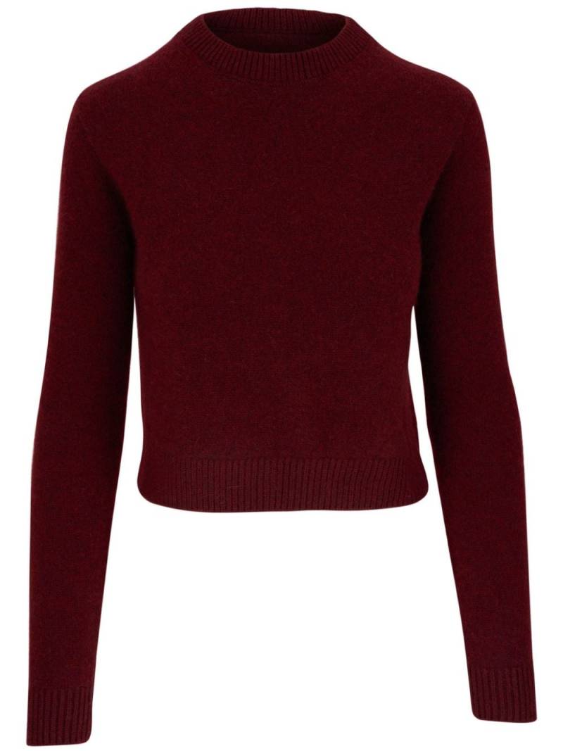 The Elder Statesman mock-neck cashmere jumper - Red von The Elder Statesman