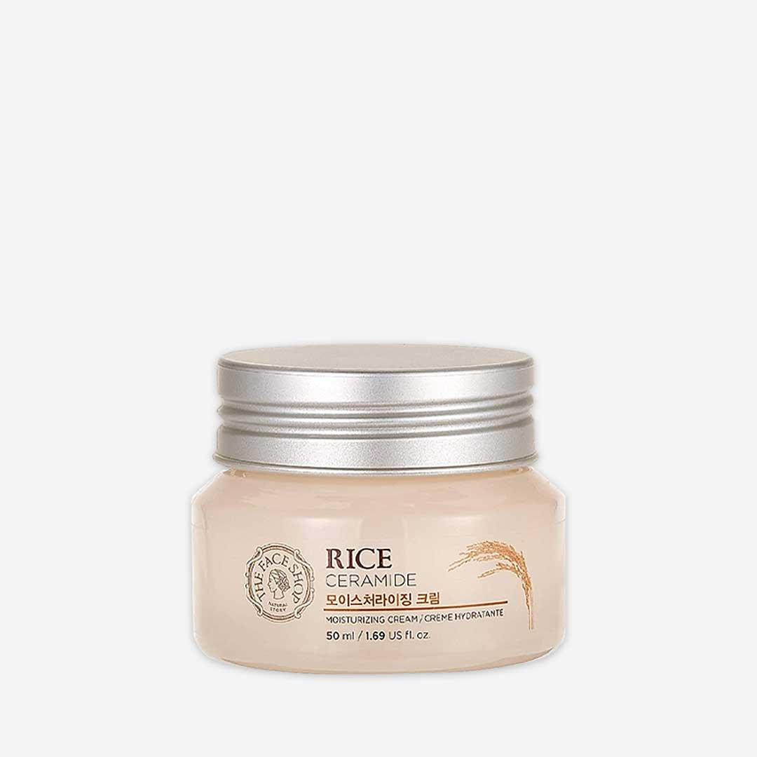 Rice & Ceramide Moisturizing Cream Damen  50ml von The Face Shop