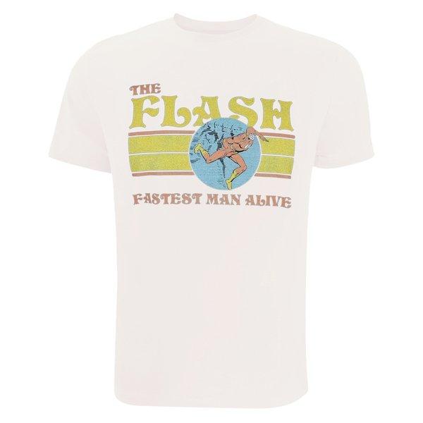 70's Tshirt Herren Beige L von The Flash