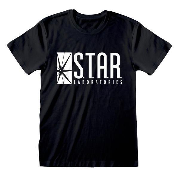 Star Labs Tshirt Damen Schwarz L von The Flash