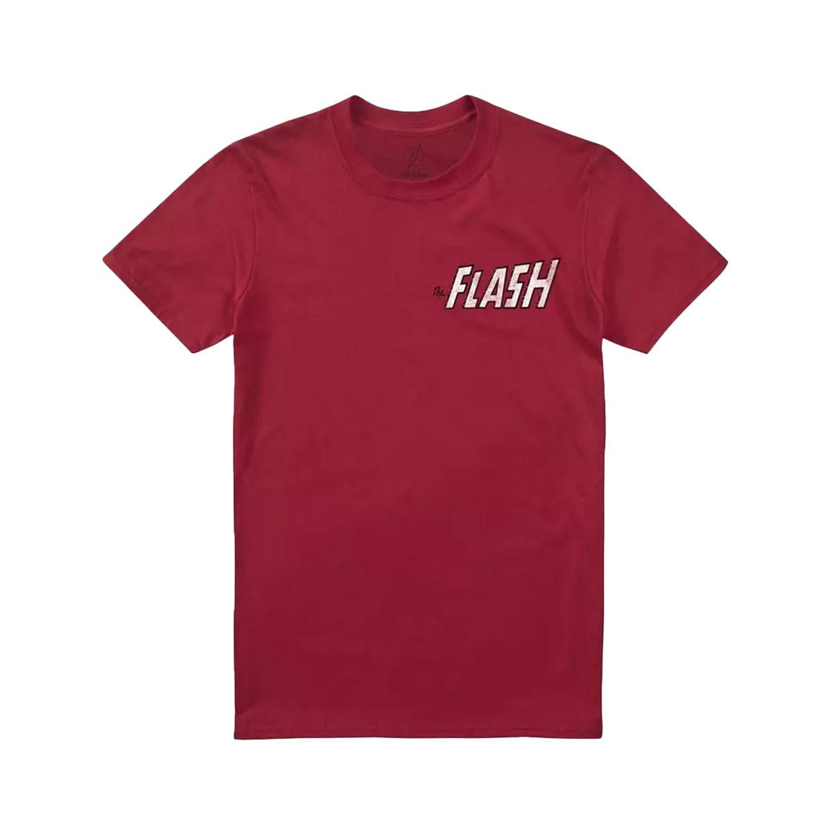 The Scarlet Speedster Tshirt Herren Rot Bunt XL von The Flash