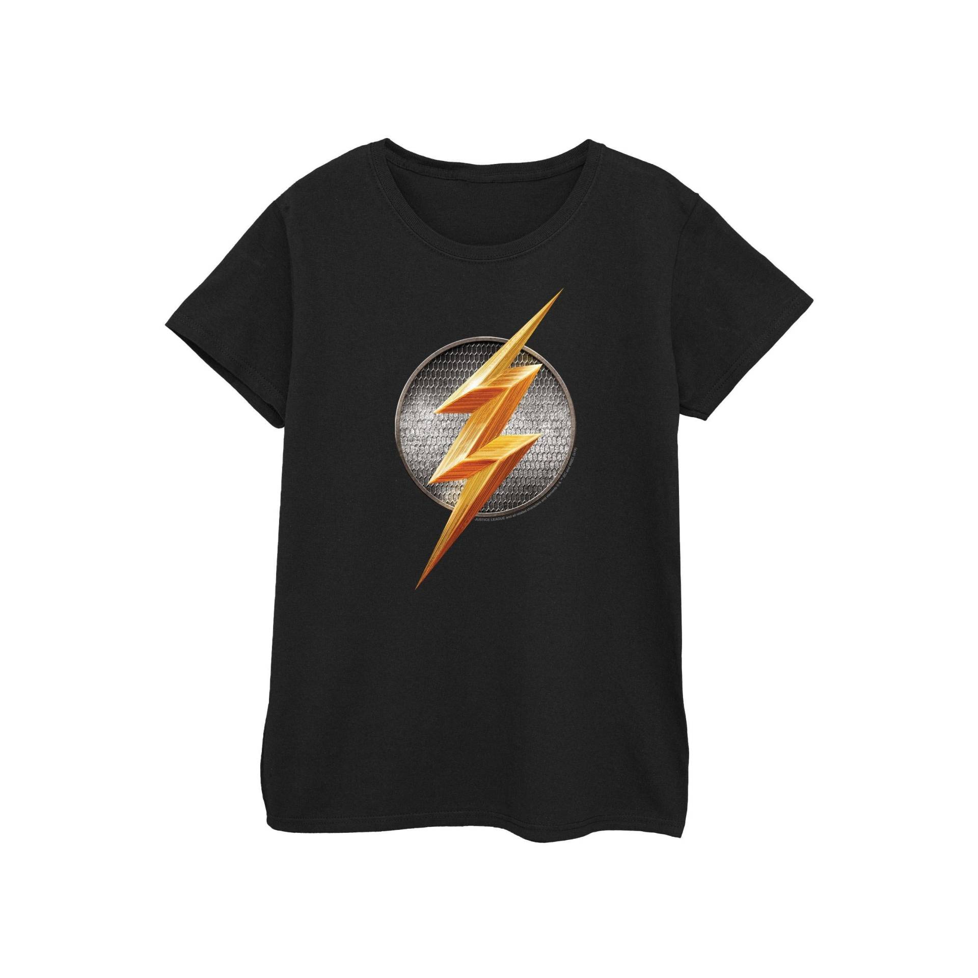 Tshirt Damen Schwarz L von The Flash