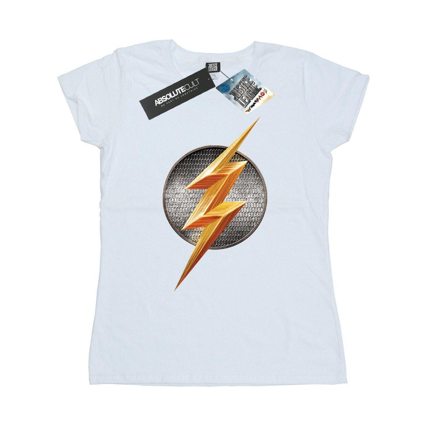 Tshirt Damen Weiss L von The Flash