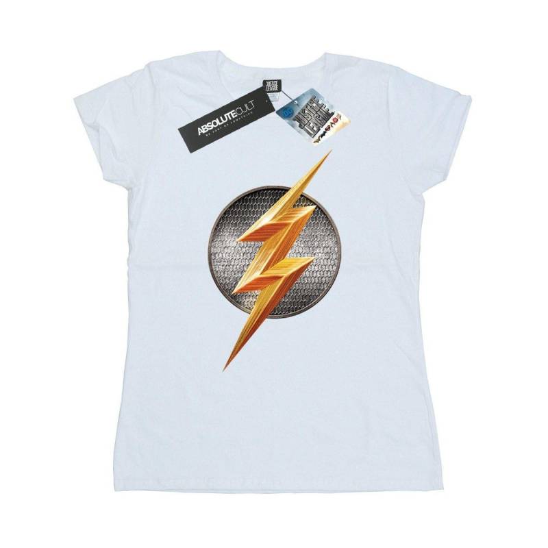 Tshirt Damen Weiss L von The Flash