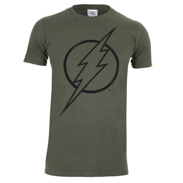 Tshirt Herren Militärgrün L von The Flash