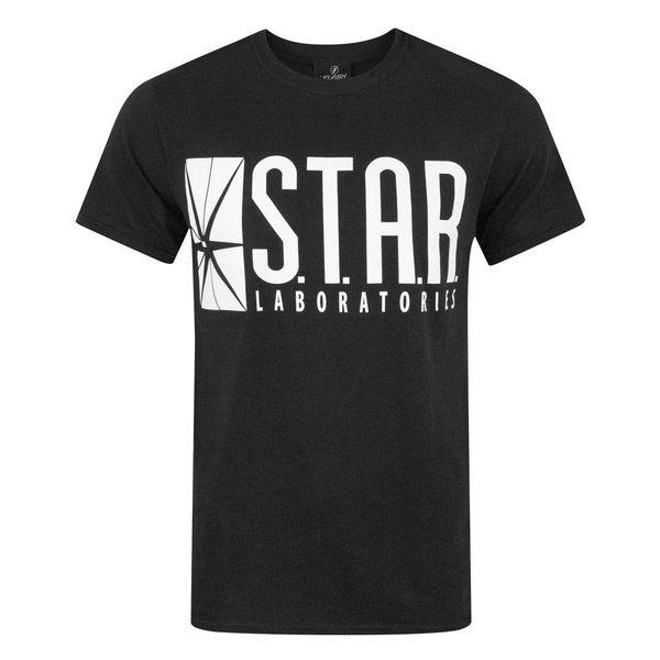 Tv Star Laboratories Tshirt Herren Schwarz M von The Flash