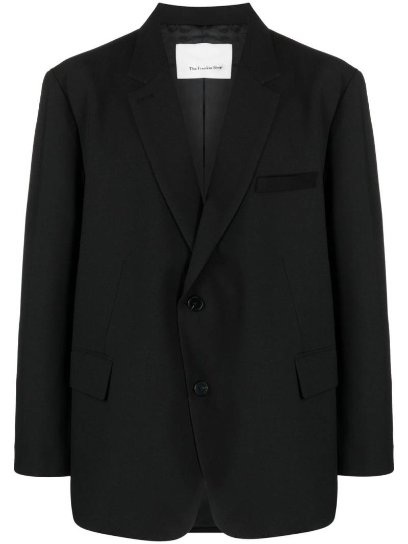 The Frankie Shop Beo single-breasted blazer - Black von The Frankie Shop