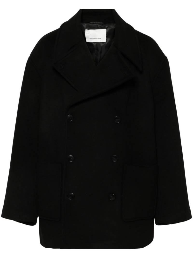 The Frankie Shop Cooper peacoat - Black von The Frankie Shop