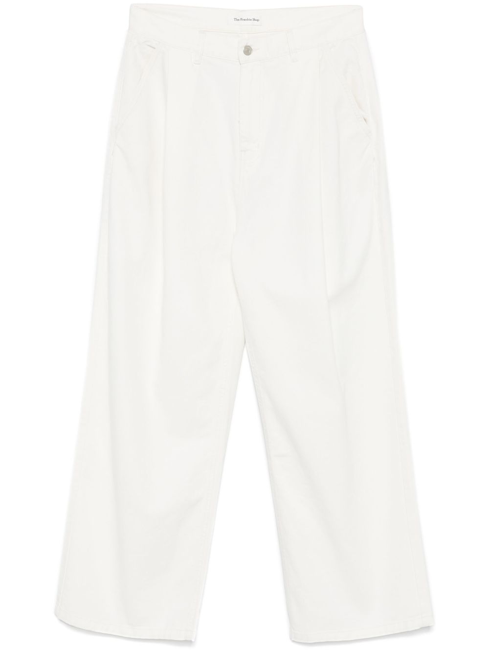 The Frankie Shop Drew jeans - White von The Frankie Shop