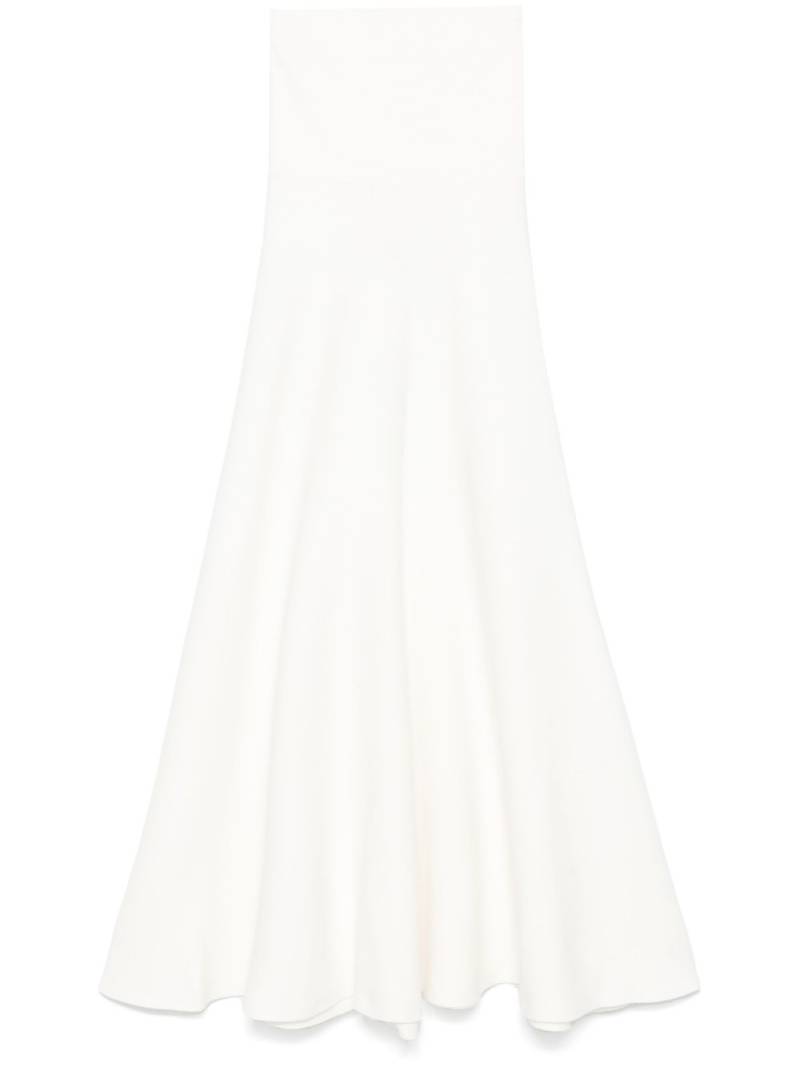 The Frankie Shop Gabrielle midi skirt - White von The Frankie Shop