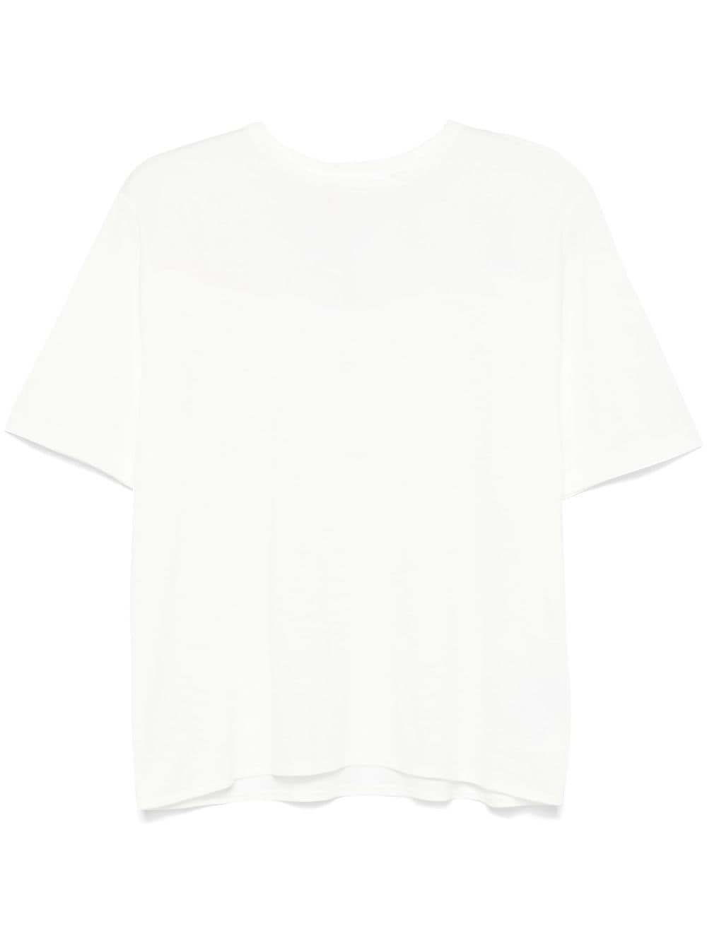 The Frankie Shop Harper T-shirt - White von The Frankie Shop