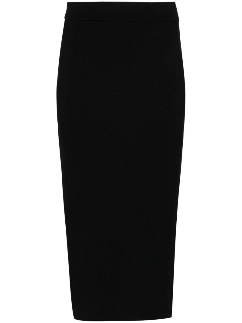 The Frankie Shop Solange pencil midi skirt - Black von The Frankie Shop