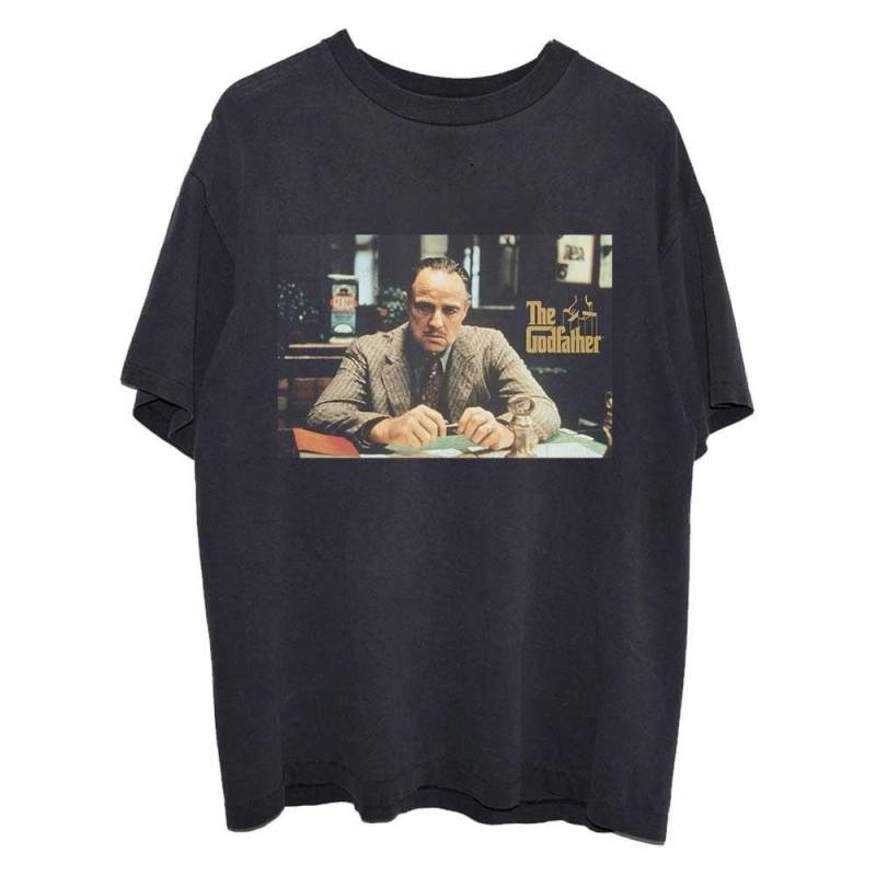 Café Scene Tshirt Damen Schwarz L von The Godfather