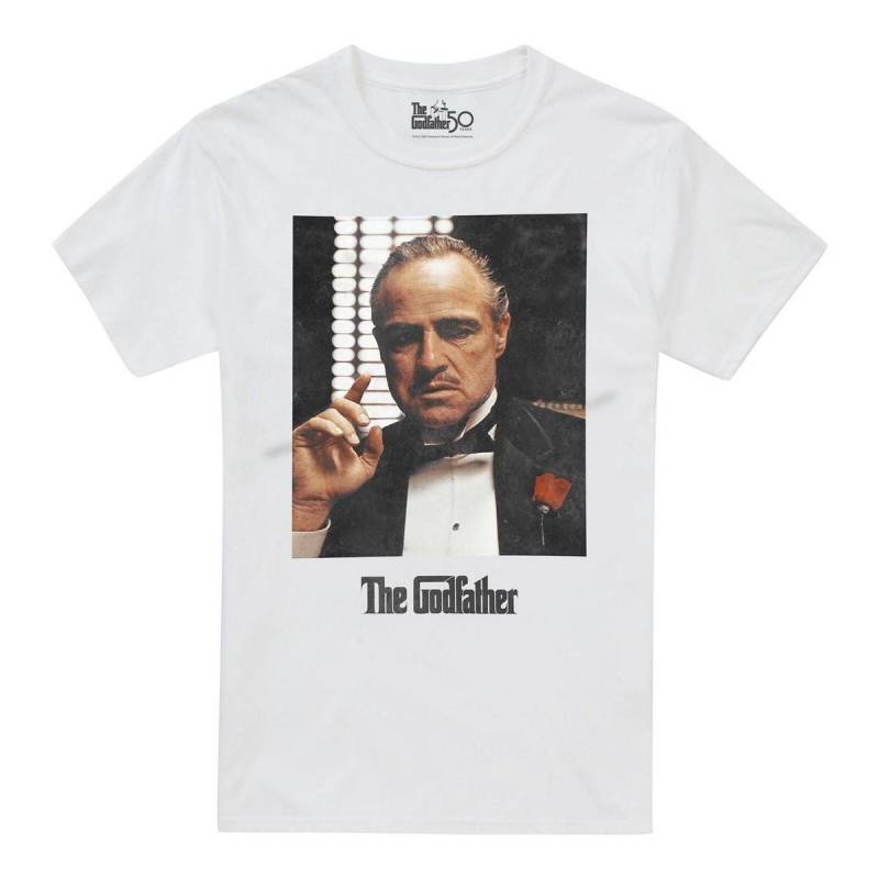 Classic Tshirt Herren Weiss L von The Godfather