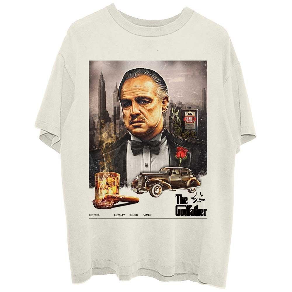 The Godfather - Loyalty Honour Family TShirt, für Damen, Beige, Größe XL von The Godfather