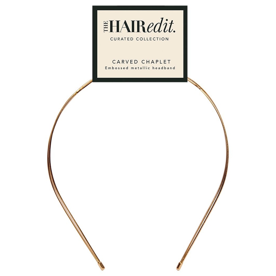 The Hair Edit  The Hair Edit Gold Carved Chaplet Headband haarreif 1.0 pieces von The Hair Edit