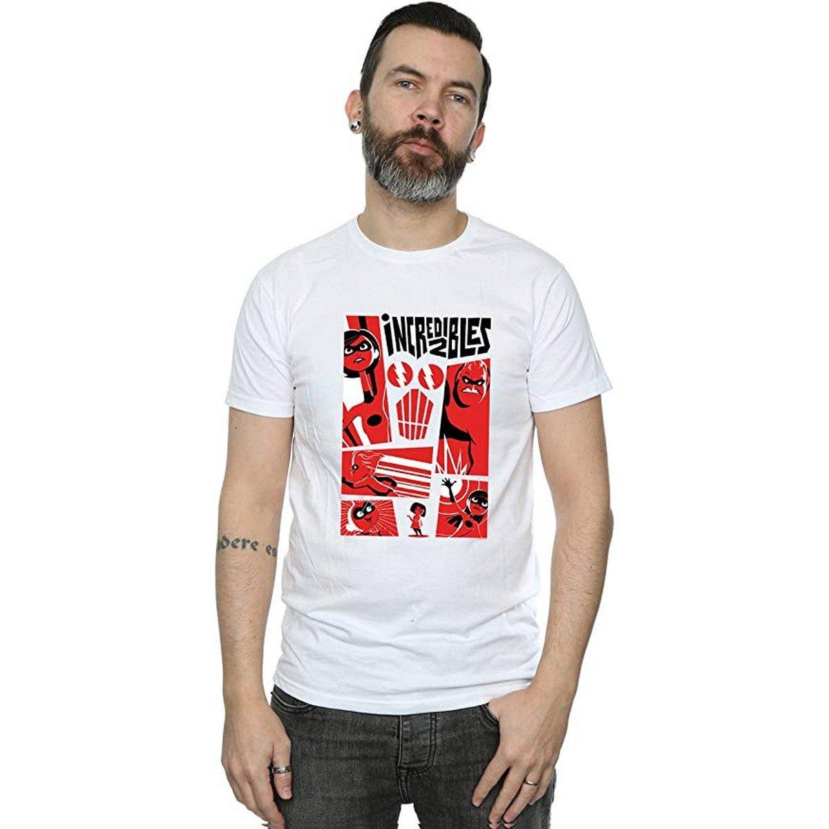 Tshirt Herren Weiss XXL von The Incredibles