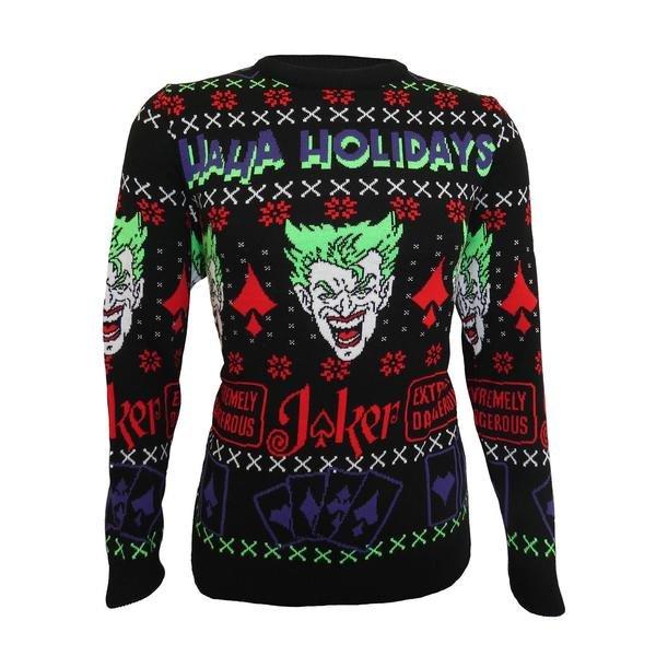 Haha Holiday Pullover Weihnachtliches Design Herren Multicolor M von The Joker