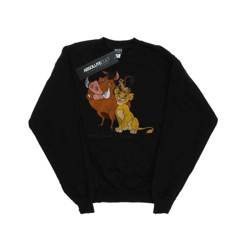 The Lion King - Classic Sweatshirt, 116, Schwarz von The Lion King