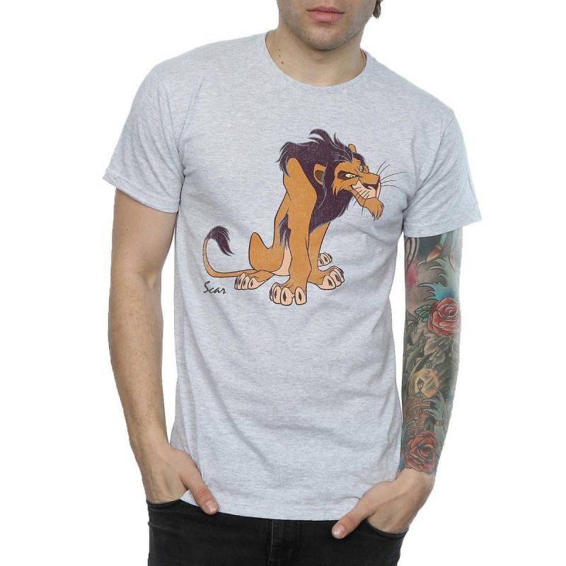 Classic Tshirt Herren Grau 3XL von The Lion King