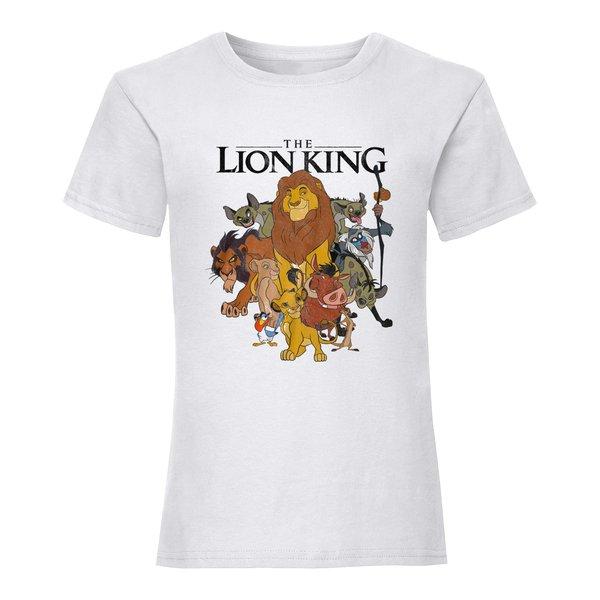 T-shirt Damen Weiss Bedruckt XXL von The Lion King