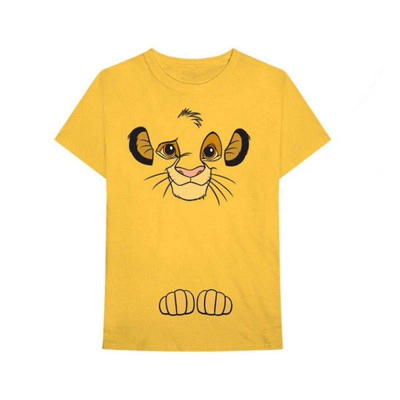 Tshirt Damen Gelb XL von The Lion King