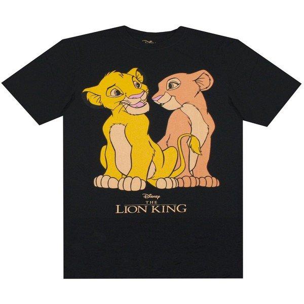 Tshirt Damen Schwarz S von The Lion King