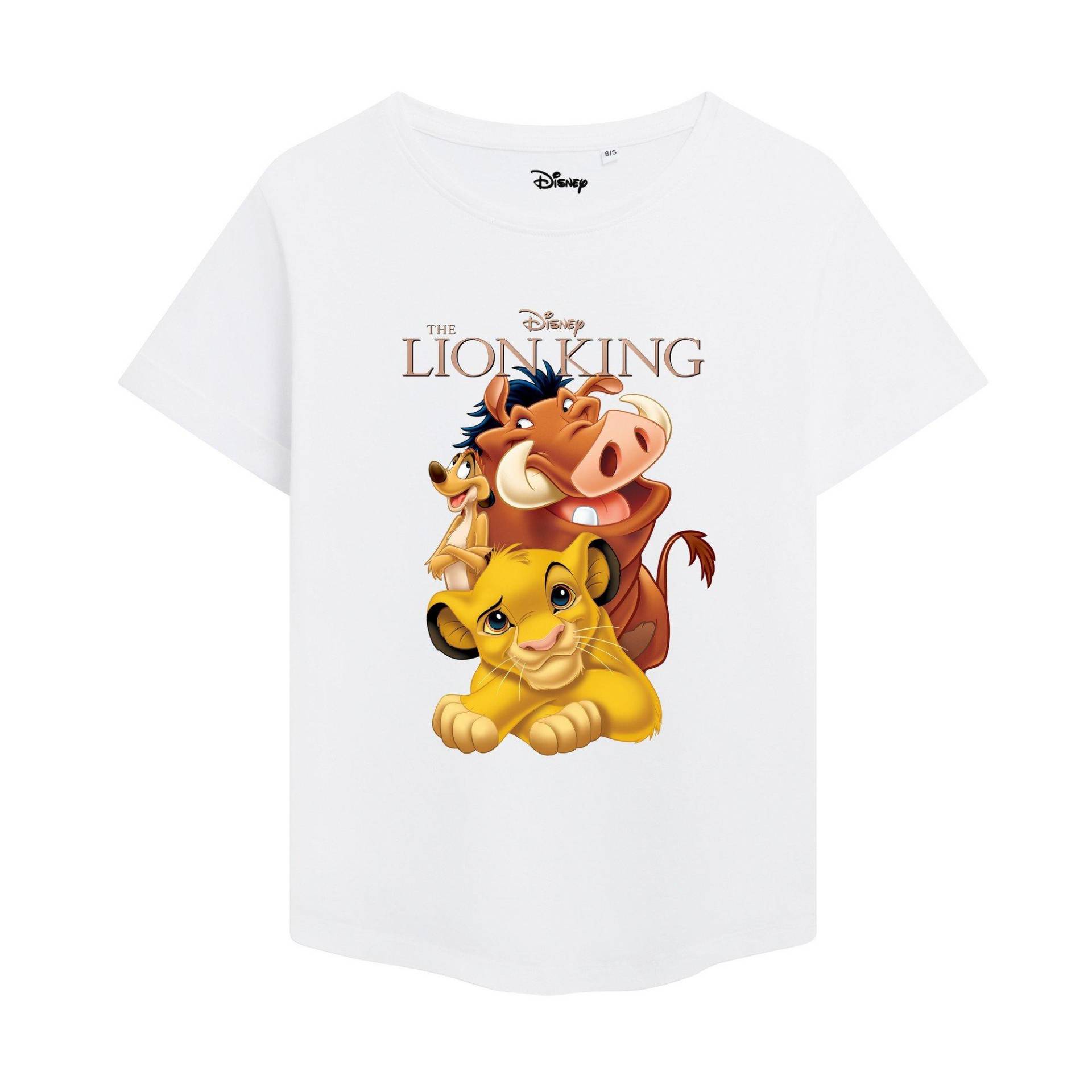 Tshirt Damen Weiss M von The Lion King