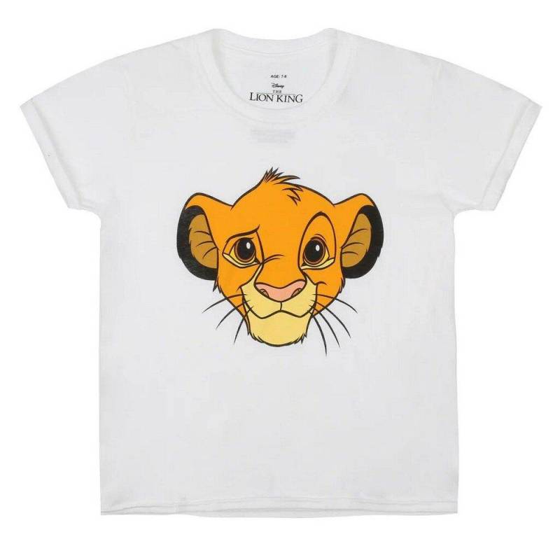 Tshirt Mädchen Weiss 146/152 von The Lion King