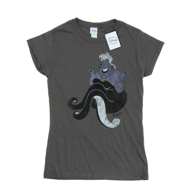 Classic Tshirt Damen Charcoal Black L von The Little Mermaid