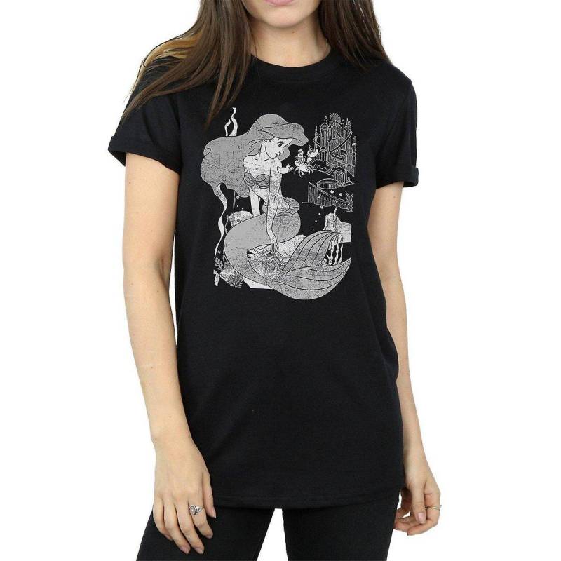 Tshirt Damen Schwarz 3XL von The Little Mermaid