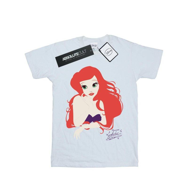 The Little Mermaid - TShirt, für Damen, Weiss, Größe L von The Little Mermaid