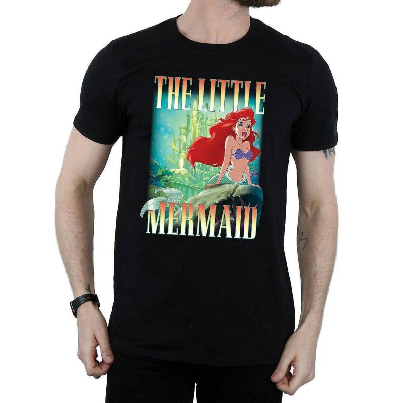 Tshirt Herren Schwarz S von The Little Mermaid