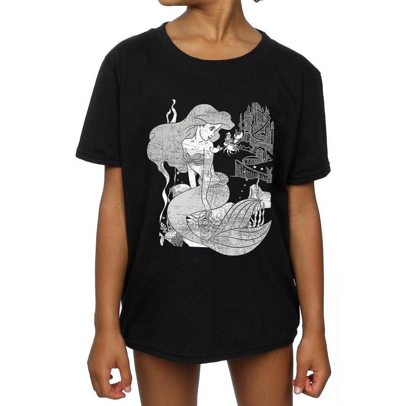 The Little Mermaid - TShirt, 116, Grau von The Little Mermaid