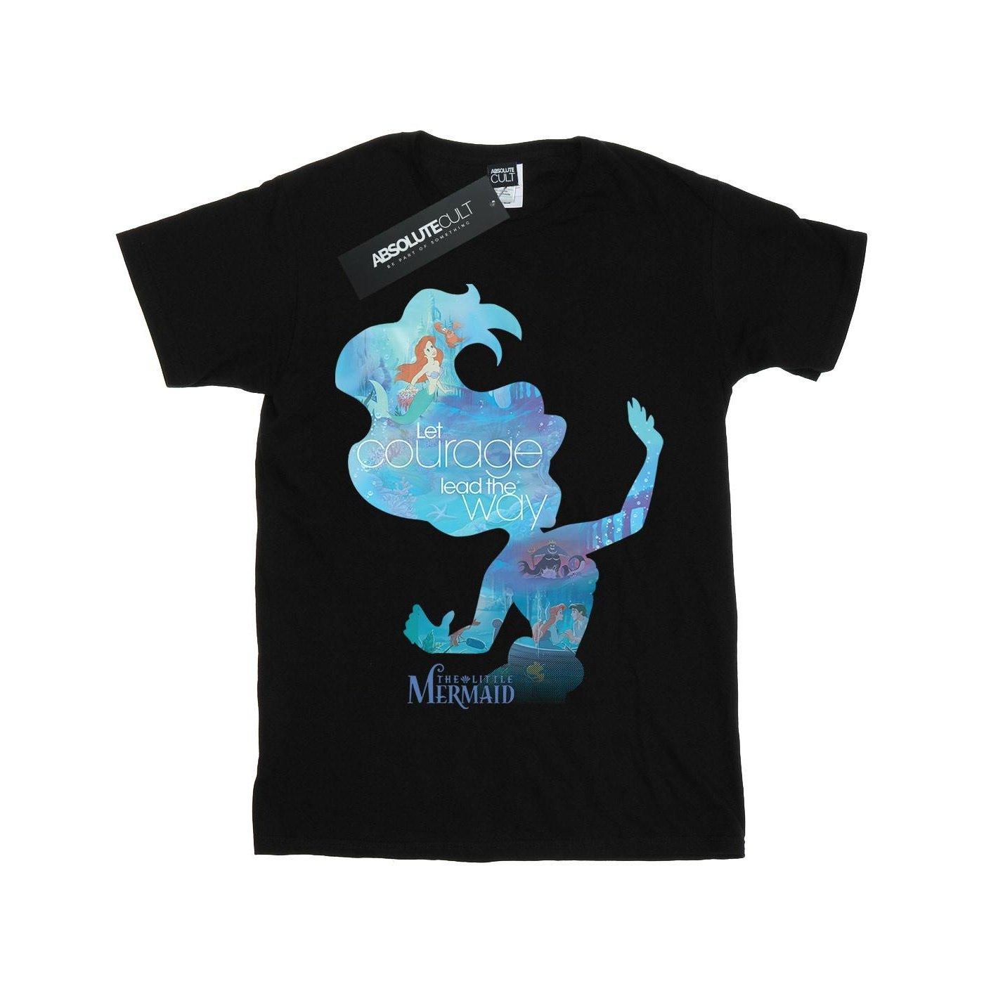 Tshirt Mädchen Schwarz 116 von The Little Mermaid