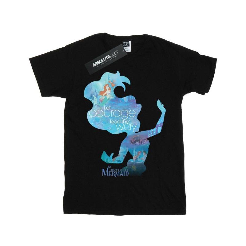 Tshirt Mädchen Schwarz 116 von The Little Mermaid