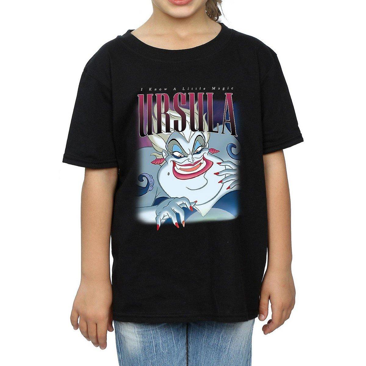 Tshirt Mädchen Schwarz 128 von The Little Mermaid